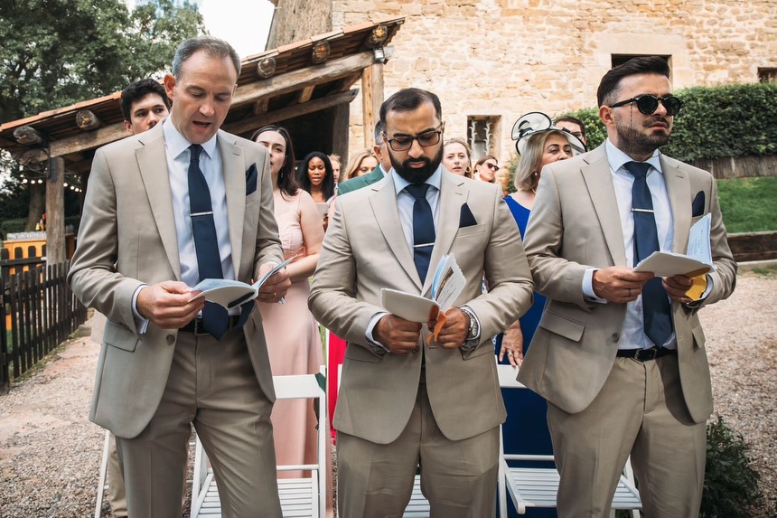 A beautiful intimate wedding in Barcelona, Spain—and our vow booklet-inspired design made it into missalette form! 🤍
A father and daughter dropped by our place—full disclosure: we operate online and don’t accept walk-ins. But that day, timing just worked.
The bride really wanted a handmade cotton paper for her missalette booklets—a project we don’t offer—but her sister worked with us to have it custom made, inspired by the approach we take with our vow booklets. They needed it ASAP. A quick chat, negotiation, a feel of the paper, a few computations… and just like that: decision made, cash paid.
A rare exception, and a sweet reminder that sometimes wedding decisions only need good conversation, paper you can feel, and a little trust. ✨
#brideandbreakfast #brideandbreakfastph #weddingph #invitationph