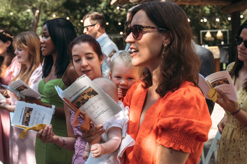 A beautiful intimate wedding in Barcelona, Spain—and our vow booklet-inspired design made it into missalette form! 🤍
A father and daughter dropped by our place—full disclosure: we operate online and don’t accept walk-ins. But that day, timing just worked.
The bride really wanted a handmade cotton paper for her missalette booklets—a project we don’t offer—but her sister worked with us to have it custom made, inspired by the approach we take with our vow booklets. They needed it ASAP. A quick chat, negotiation, a feel of the paper, a few computations… and just like that: decision made, cash paid.
A rare exception, and a sweet reminder that sometimes wedding decisions only need good conversation, paper you can feel, and a little trust. ✨
#brideandbreakfast #brideandbreakfastph #weddingph #invitationph