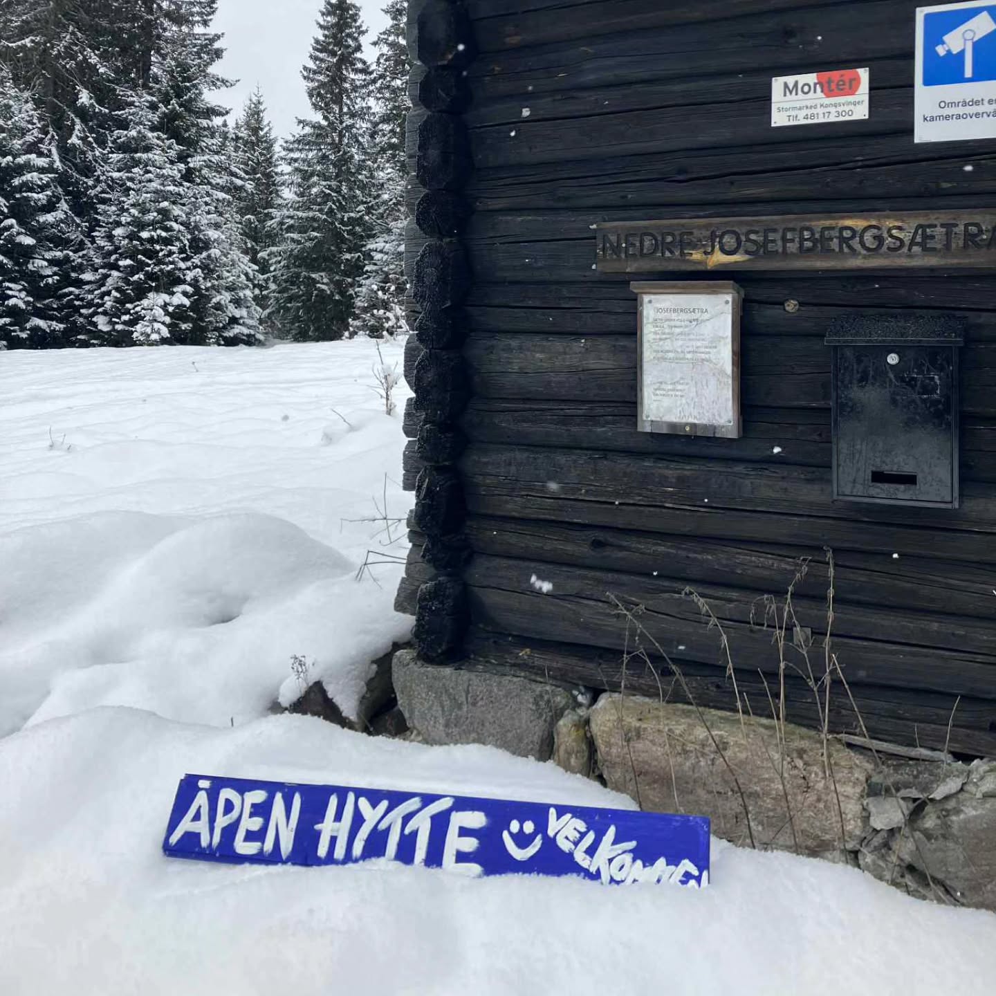 Skihytta i nedre Josefsberg
#vaffel #galterud_idrettsforening #skiglede #utpåtur #skihytta