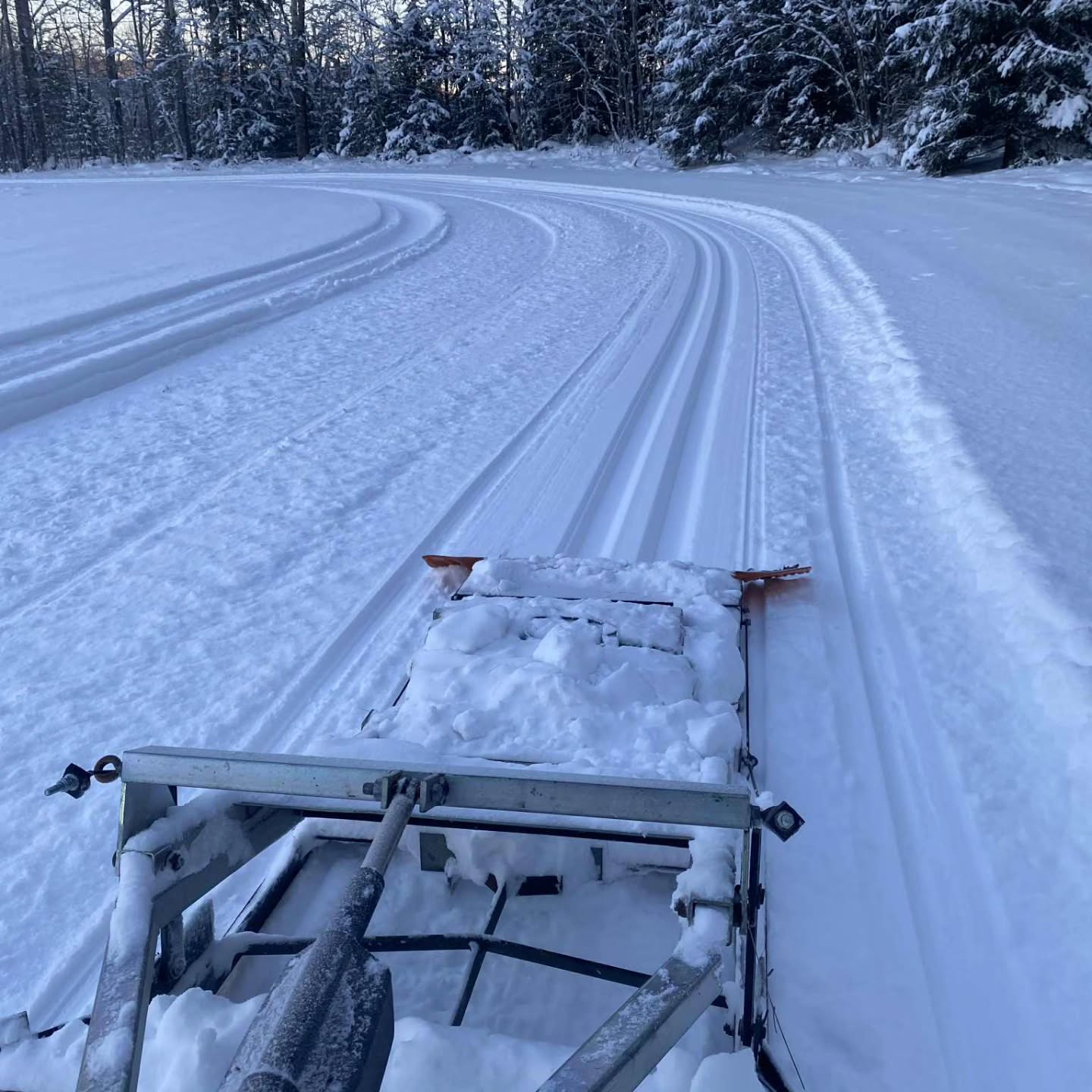 #galterud_idrettsforening #skiglede #løypekjøring #sporet #lysløype