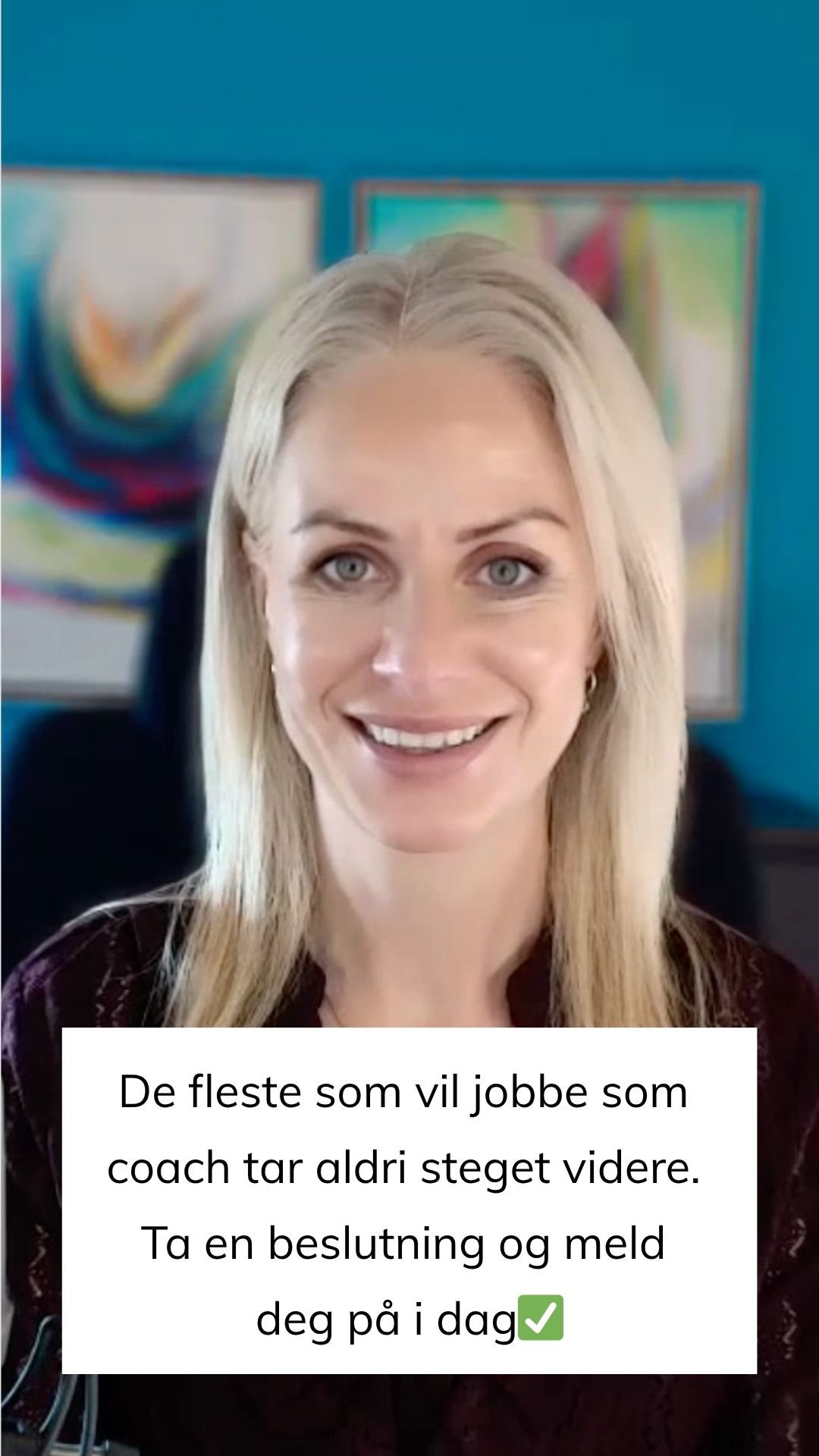 Tar du din beslutning for deg selv i dag? 🥳
Klikk deg inn på linken i bio og bli med på en 4-dagers bootcamp 💫