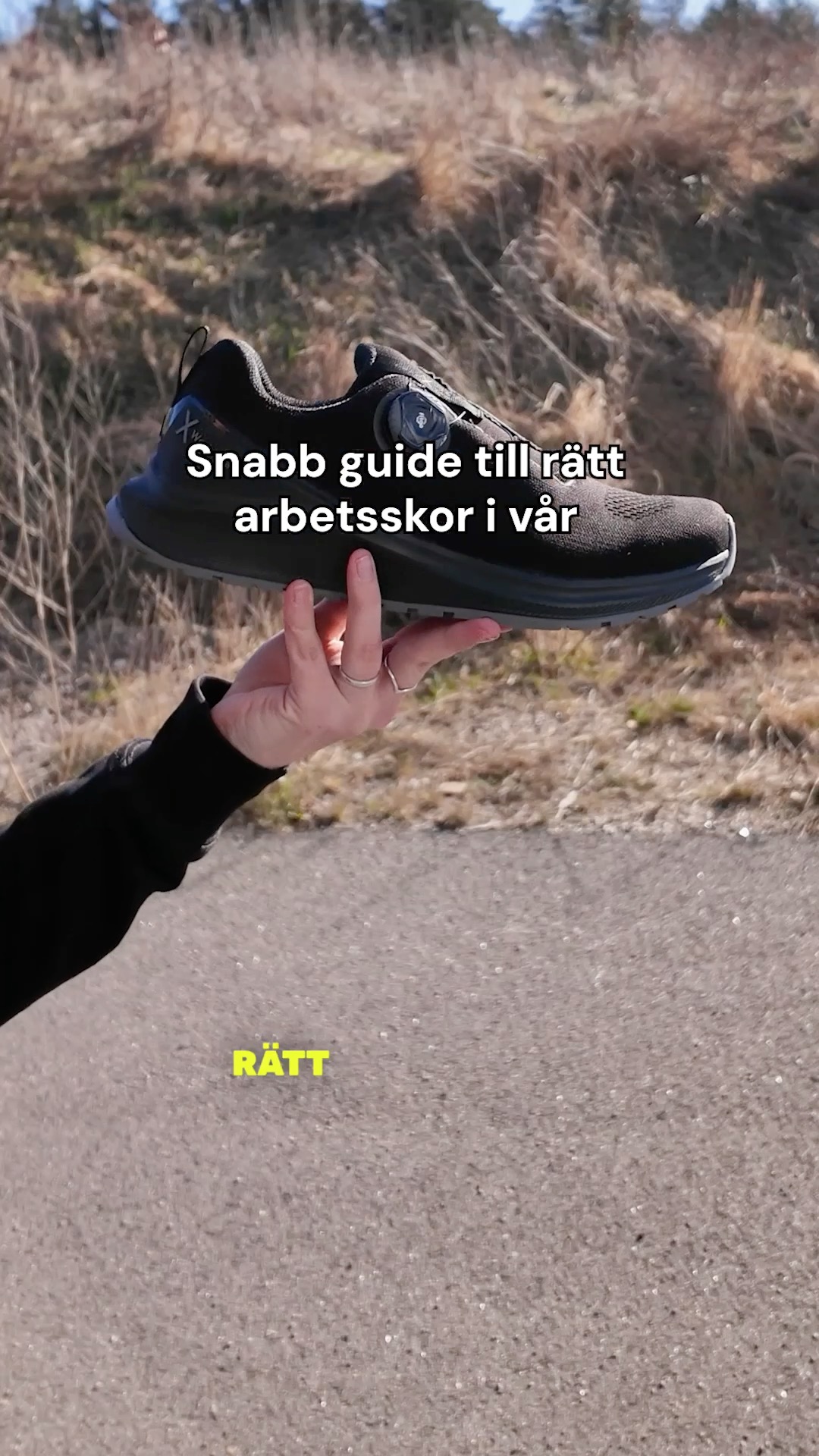 Att välja rätt arbetsskor ska inte vara svårt, kolla in vår snabba guide av vårens arbetsskor 👟