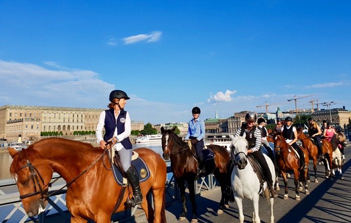 Gryningsritt 6 juni
Följ med och se vår vackra huvudstad vakna från hästryggen!
Lördagen 6 juni rider vi tillsammans från Ryttarstadion ner i centrum.
Vi samlas kl 6 vid K1-banan där det också finns möjlighet att parkera.
Eventet förutsätter att du har med egen häst.
Turen tar cirka två timmar.
Frukost serveras när vi är tillbaka på Ryttarstadion.
Anmäl dig senast 2026-06-05 via länken nedan (eller på www.stockholmsfaltrittklubb.se)
https://member.myclub.se/public/forms/17716/RngGHW5Cxq/